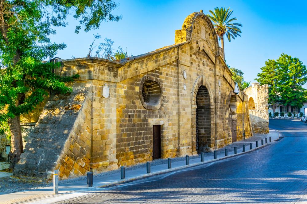 венецианские стены никосии ворота фамагусты in cyprus