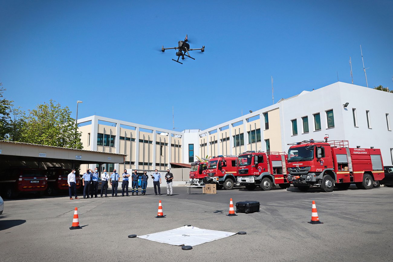 drones for fire service cna