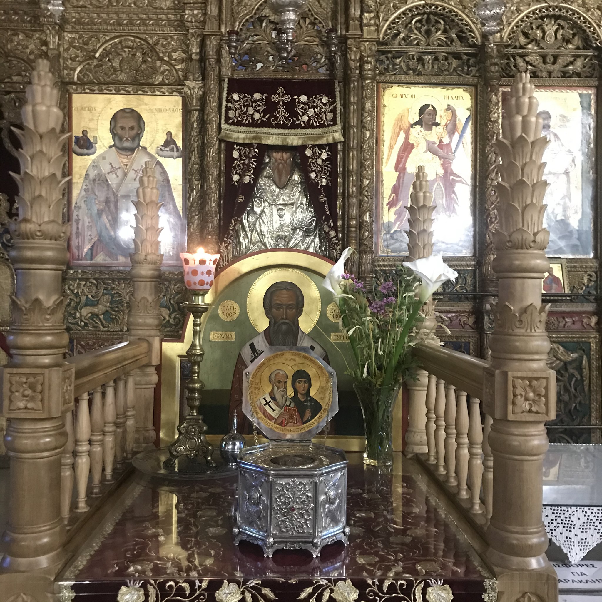 церковь киприана и иустины в менико agioskyprianosmeniko