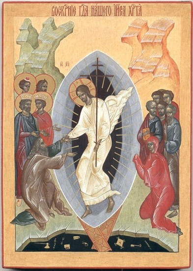 икона воскресения христа