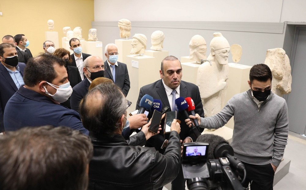 Opening of Larnaka District Archaeological Museum 16 02 2022 1 pio