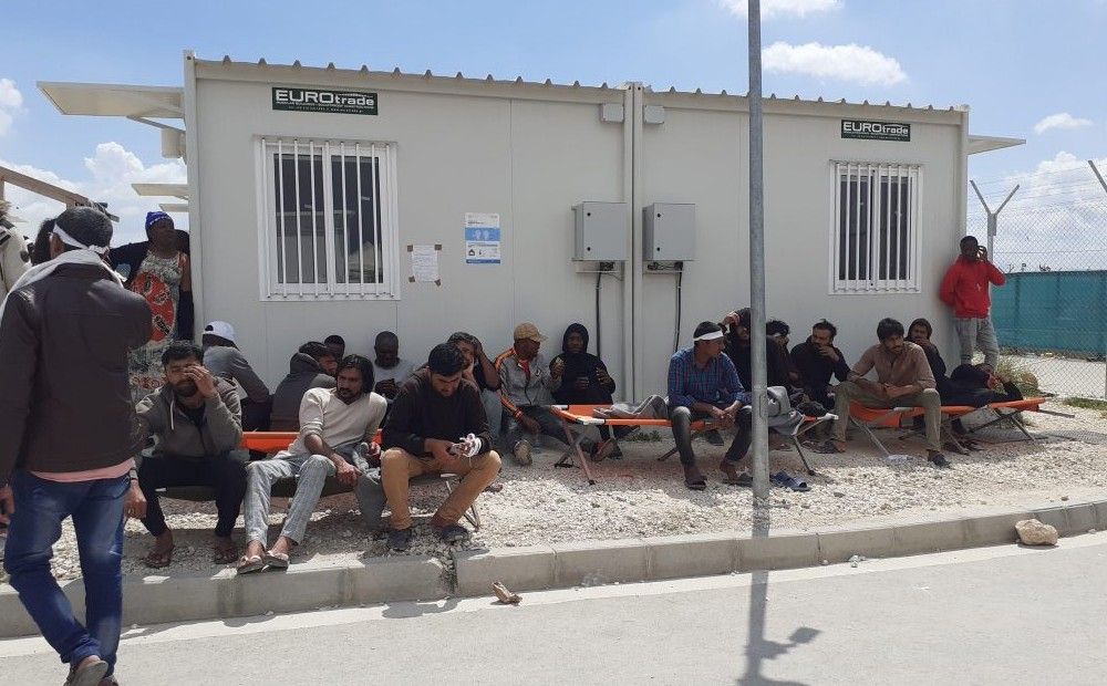 Центр для приема беженцев «Пурнара». Фото cyprus-mail.com