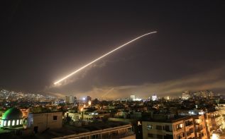 По Сирии нанесли ракетный удар
